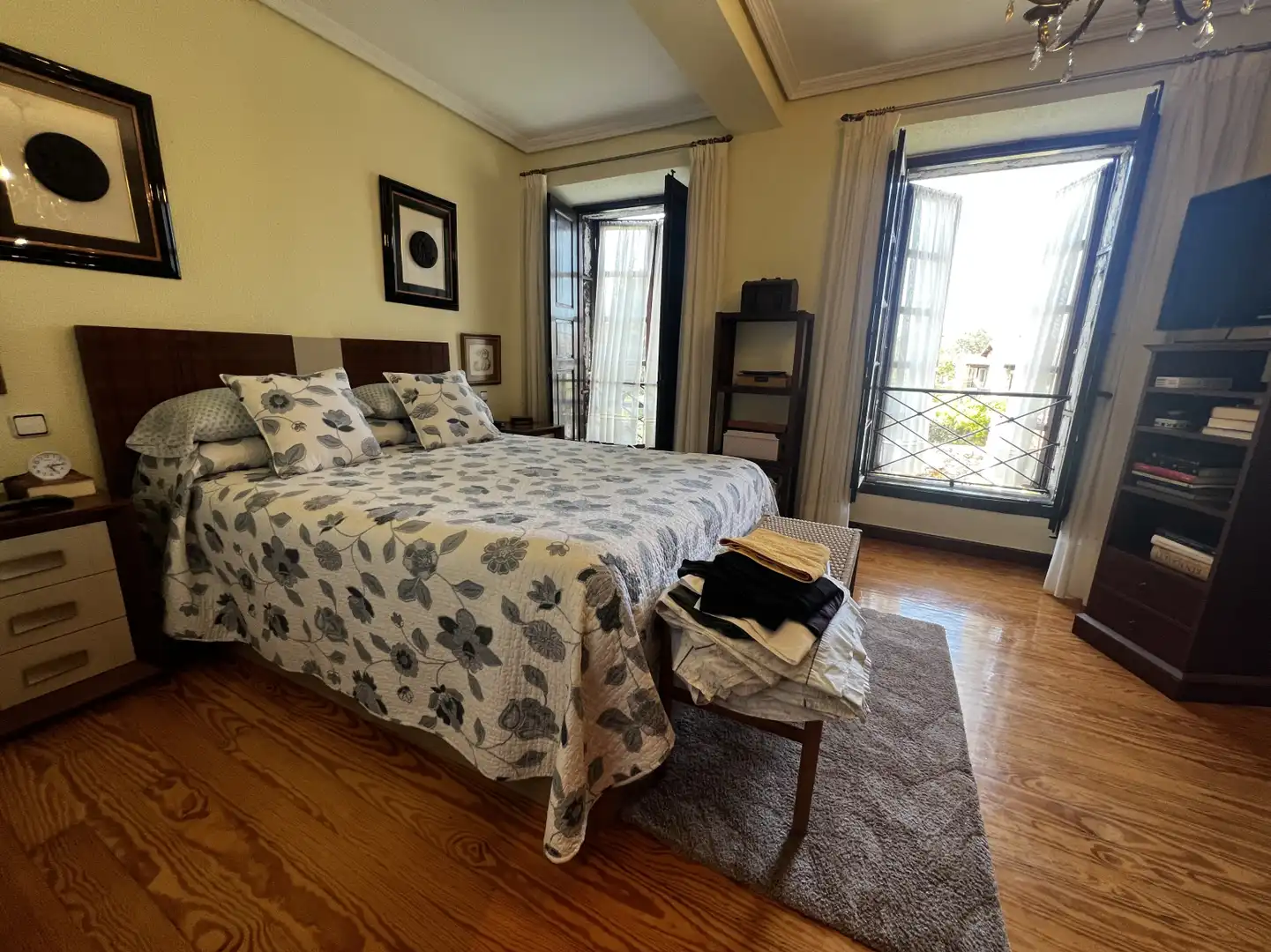 Dormitori de Casa adosada en venda en Liérganes amb Calefacció, Parquet i Terrassa