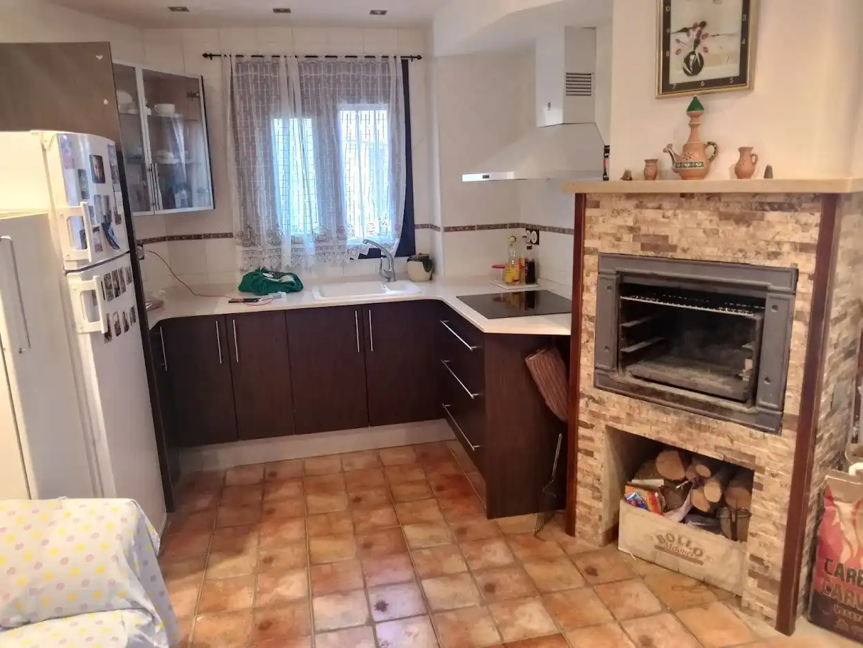 Kitchen of Country homes for sale in Peralta de Calasanz  with Heating, Storage room and Furnished