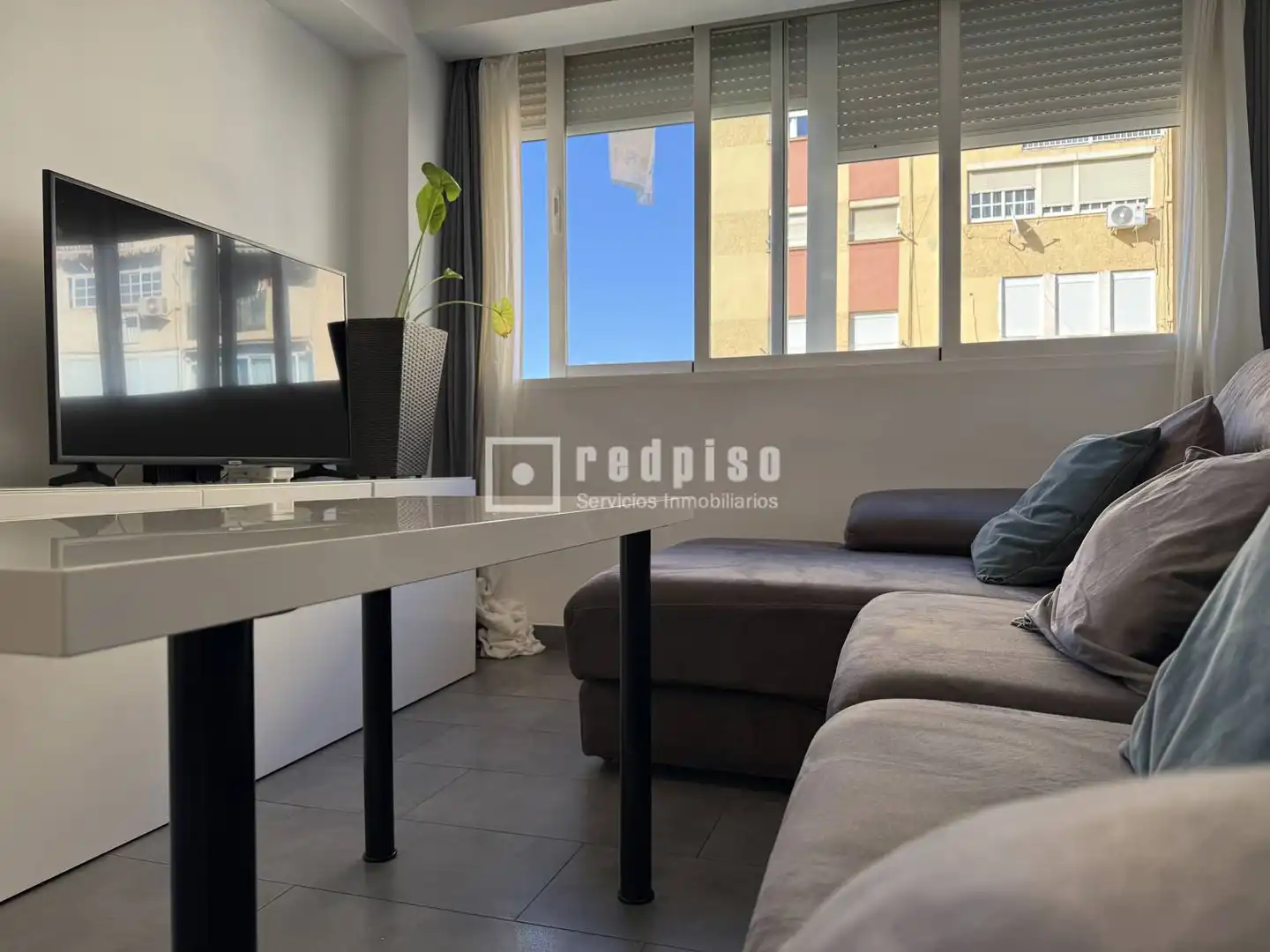 Sala de estar de Piso en venta en Málaga con Aire acondicionado y Amueblado