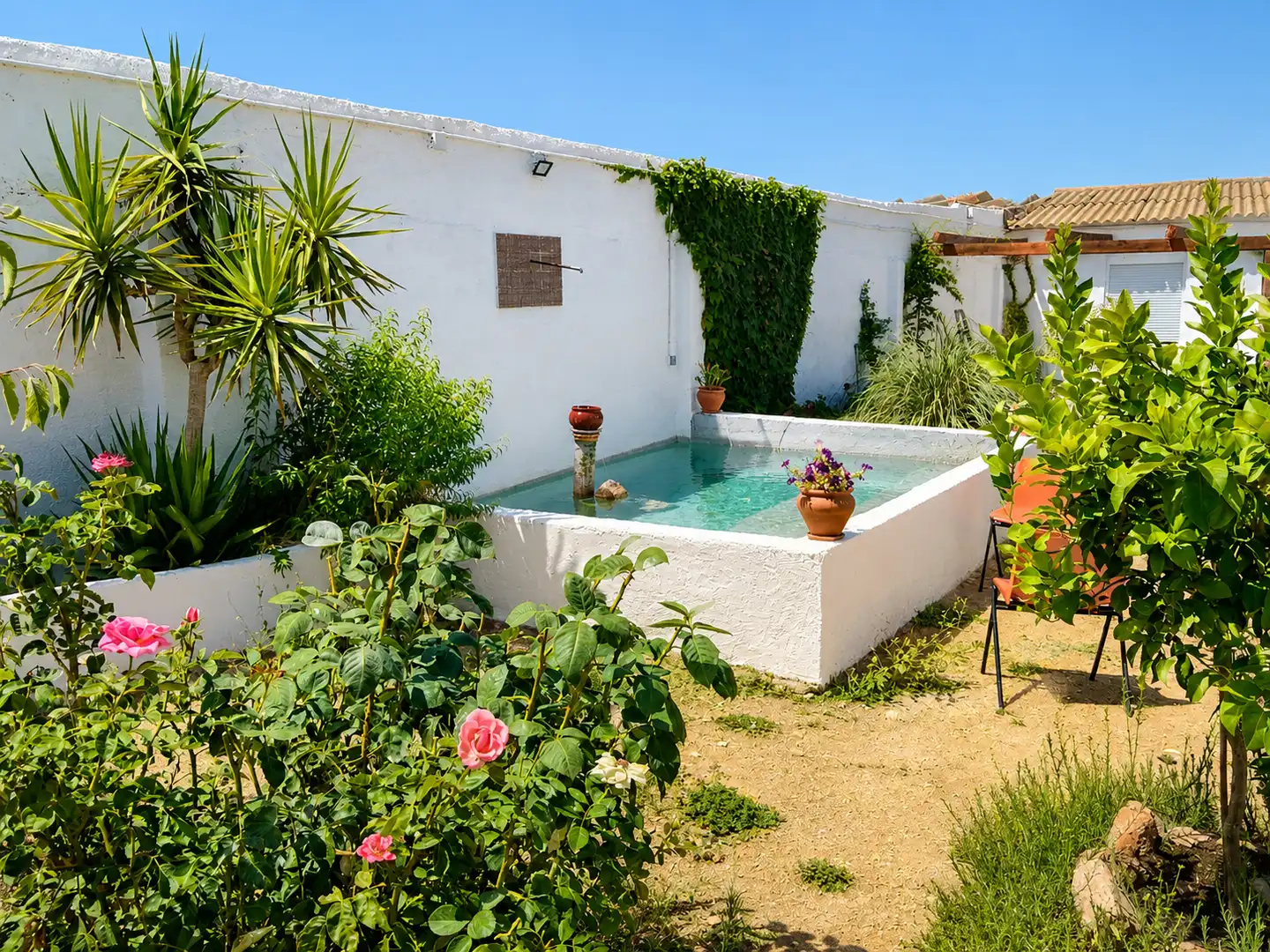 Garden of Detached homes for sale in Villaminaya  with Heating and Private garden