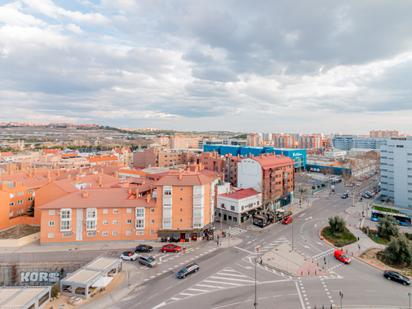 Exterior view of Attic for sale in  Madrid Capital  with Heating, Terrace and Storage room