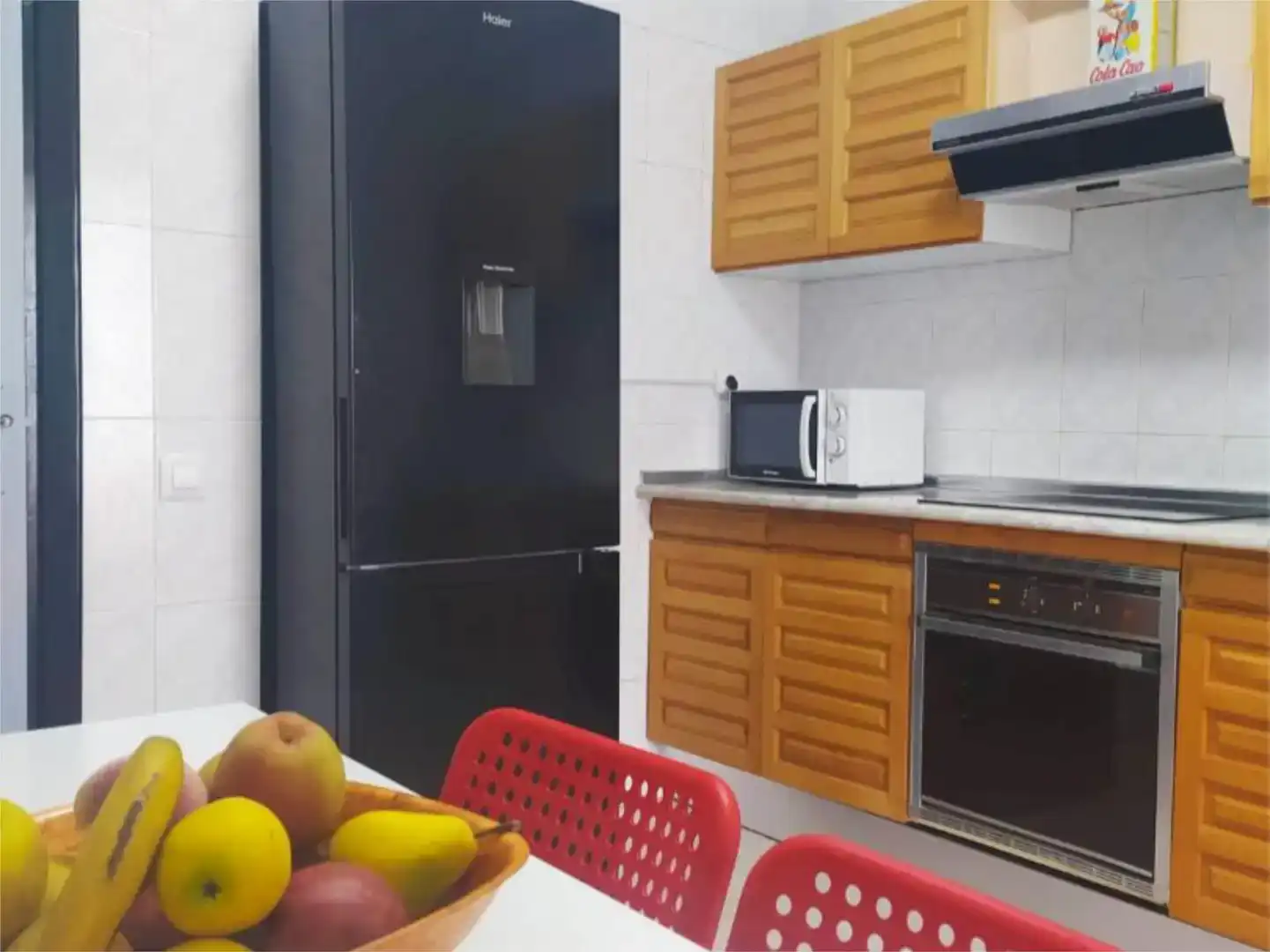 Kitchen of Flat for share in Cazorla  with Furnished, Oven and Washing machine