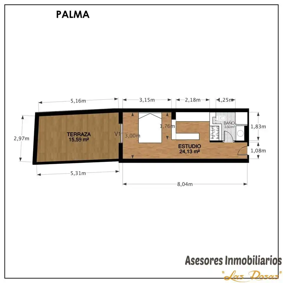 Wohnung zur Miete in Madrid mit Klimaanlage und Möbliert