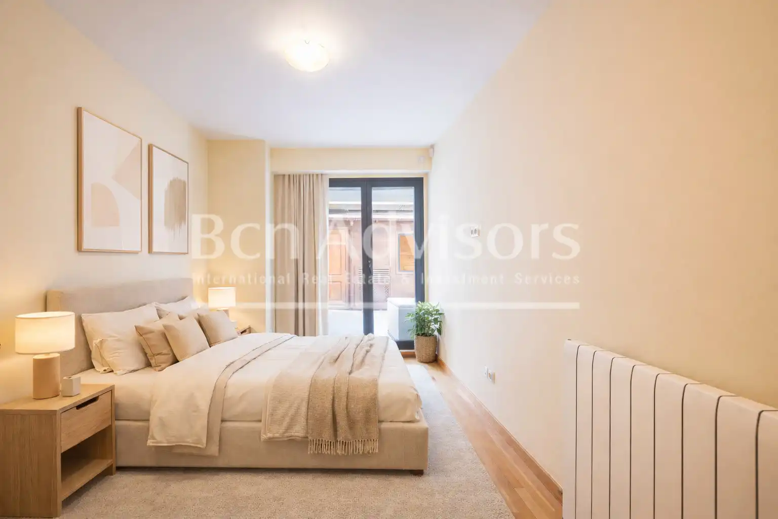 Bedroom of Flat for sale in Barcelona  with Air Conditioner, Heating and Parquet flooring