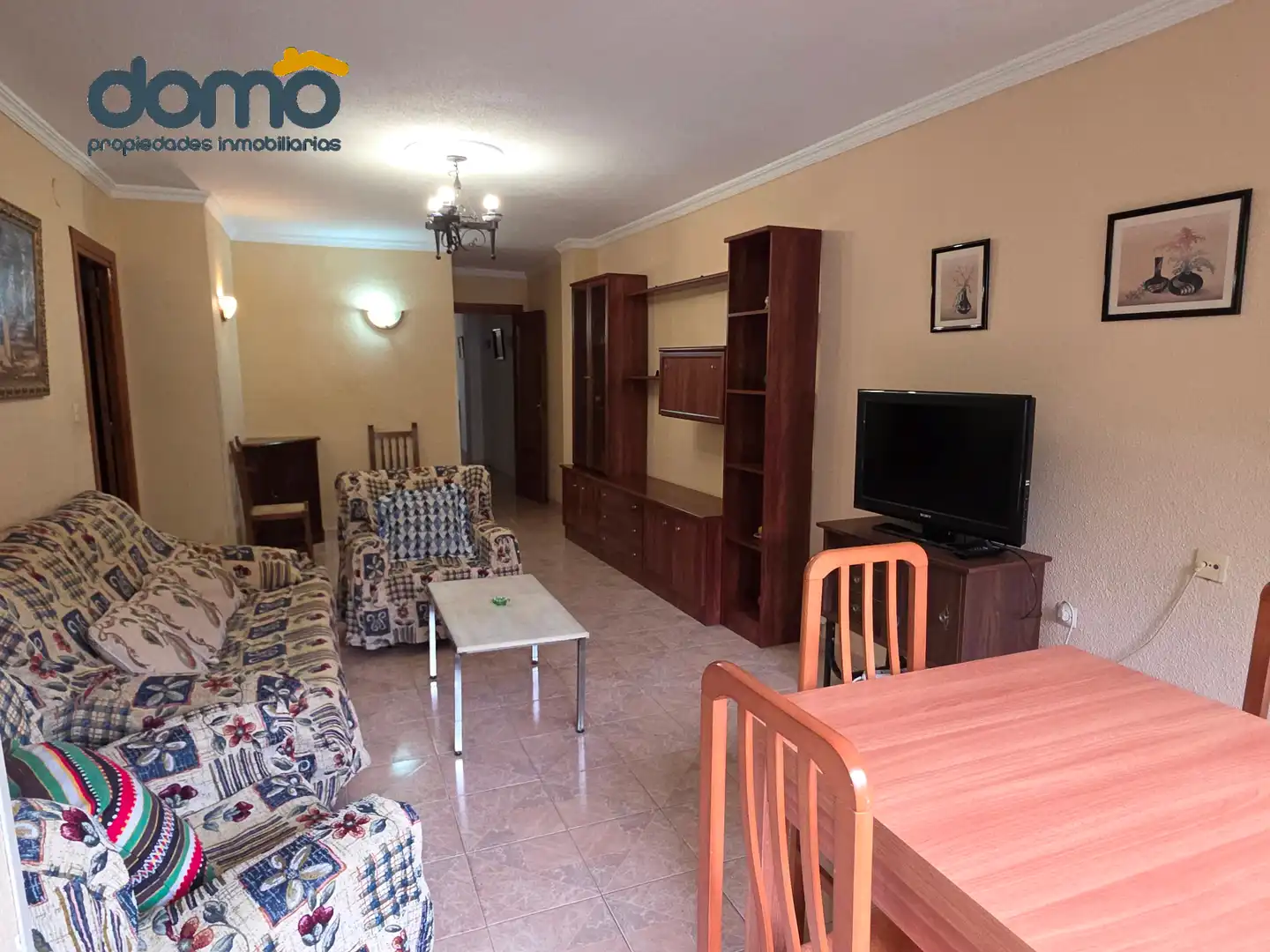 Wohnzimmer von Wohnung zur Miete in Granada mit Heizung, Terrasse und Möbliert