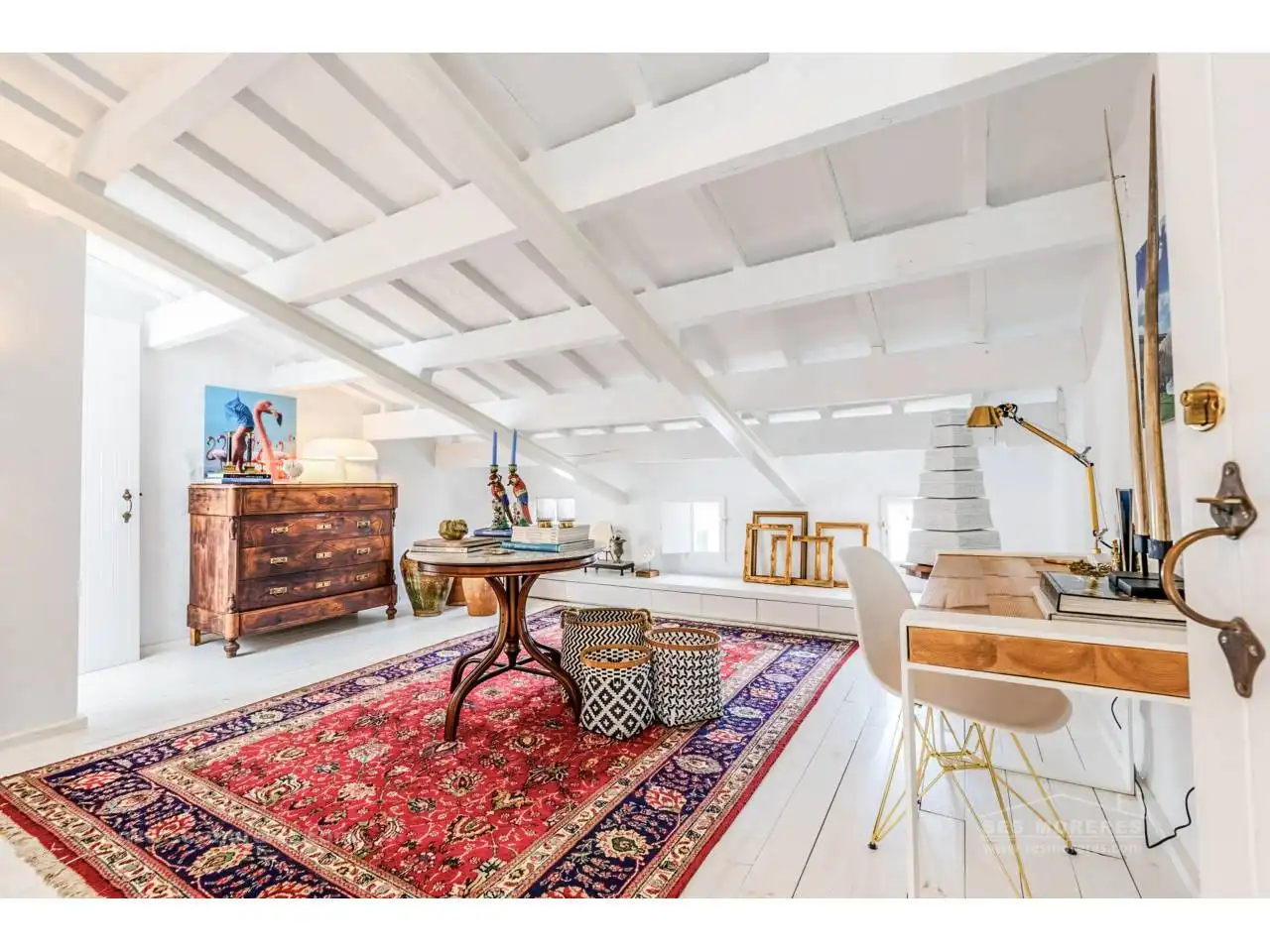 Sala d'estar de Casa o xalet en venda en Es Migjorn Gran amb Aire condicionat, Calefacció i Terrassa