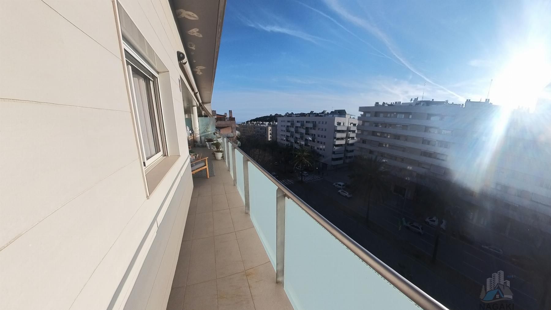 Balcony of Duplex for sale in Mataró  with Heating, Terrace and Balcony