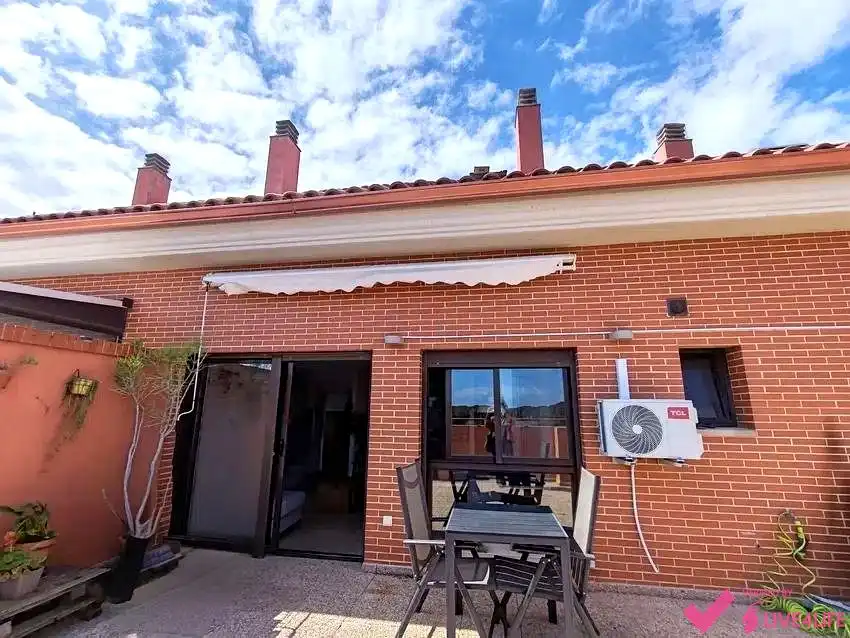 Terrasse von Wohnung zur Miete in Valencia mit Klimaanlage, Terrasse und Möbliert