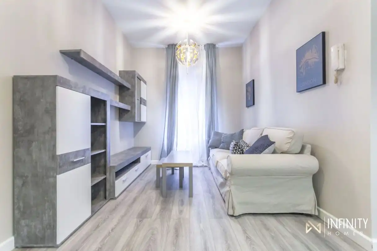 Sala de estar de Piso de alquiler en Bilbao  con Calefacción