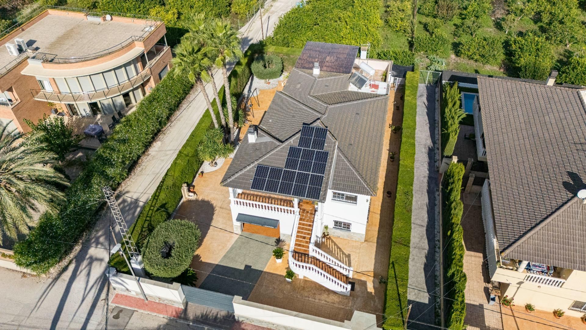 Exterior view of House or chalet for sale in  Murcia Capital  with Air Conditioner, Private garden and Terrace