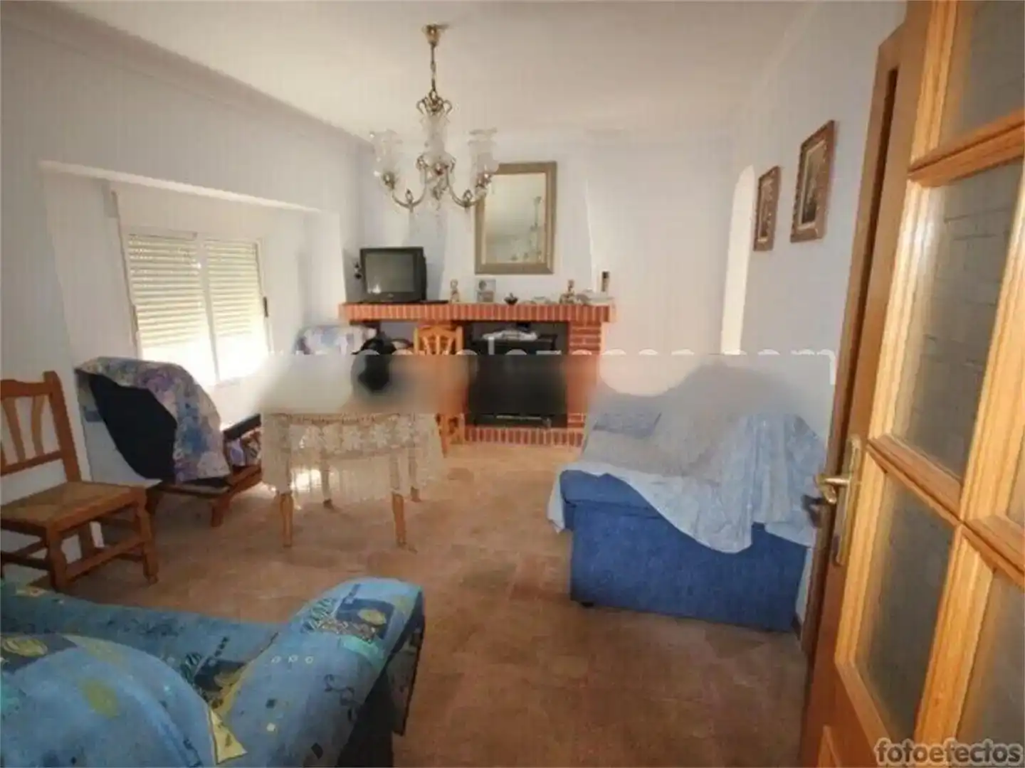 Sala d'estar de Casa adosada en venda en María