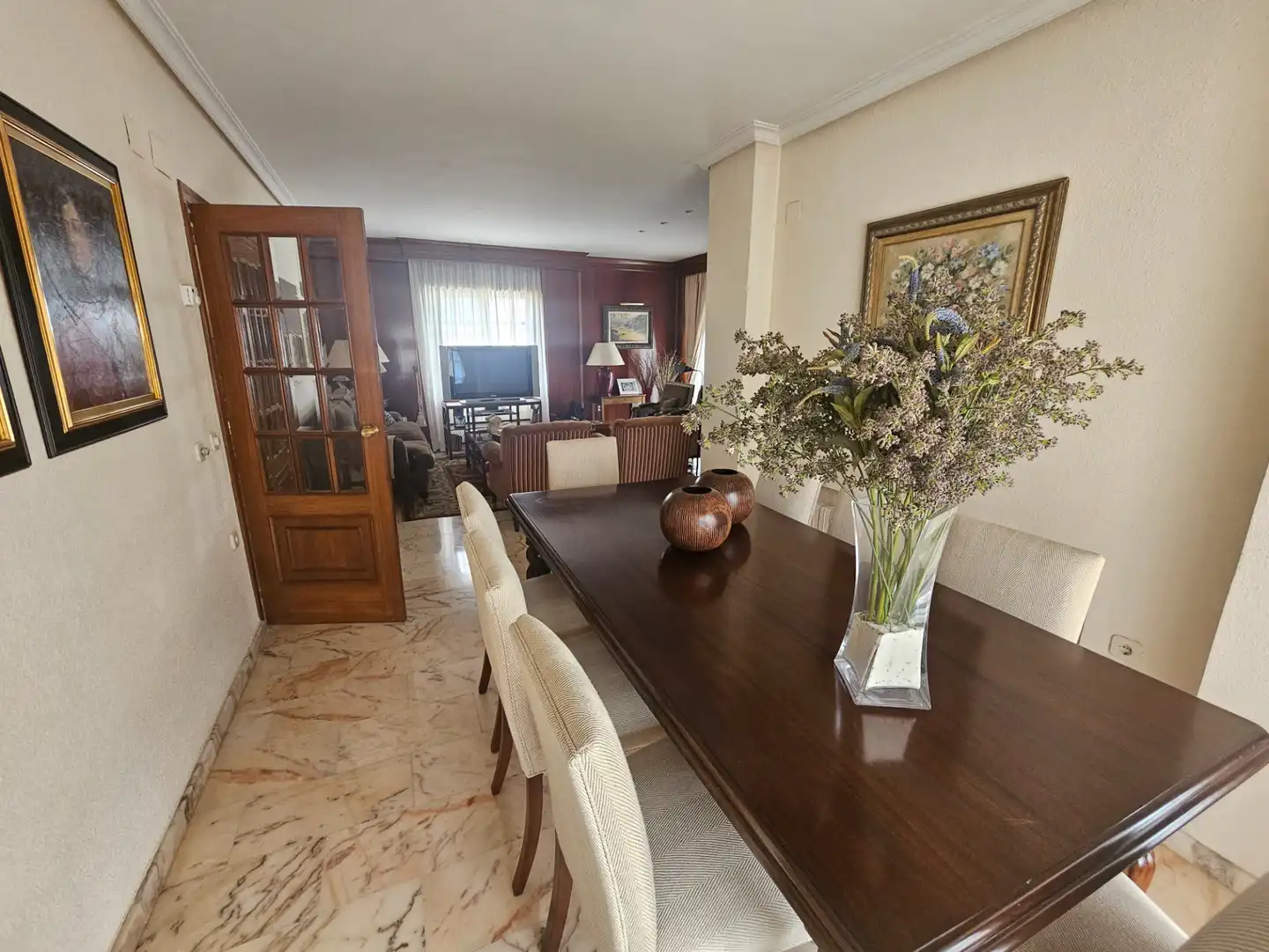Menjador de Casa o xalet en venda en Cáceres amb Aire condicionat, Calefacció i Jardí privat