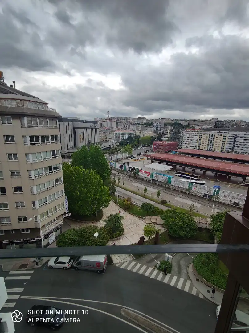 Vista exterior de Piso en venta en A Coruña Capital  con Calefacción, Parquet y Terraza