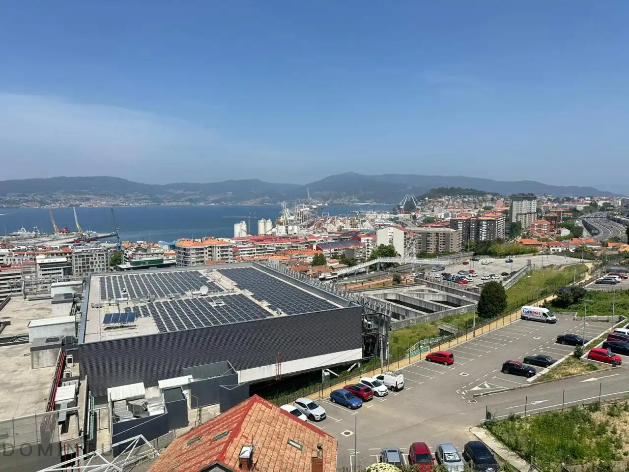 Parking of Flat for sale in Vigo   with Heating, Parquet flooring and Terrace