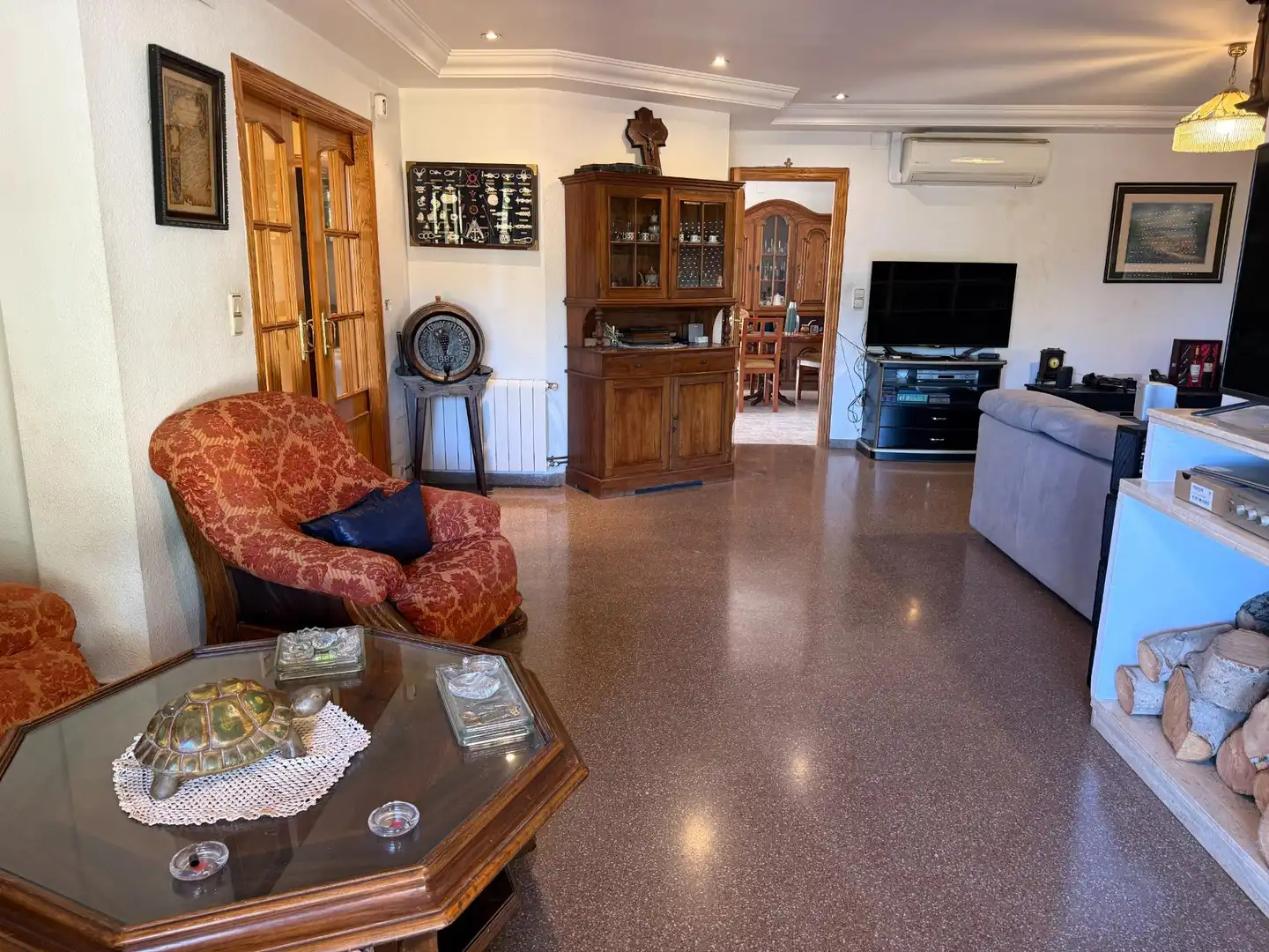 Sala de estar de Casa o chalet en venta en Alicante / Alacant con Jardín privado y Piscina comunitaria