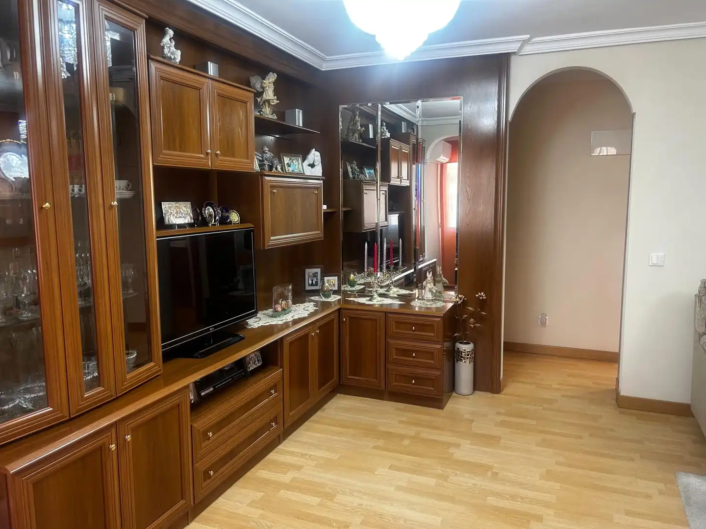 Sala de estar de Piso en venta en Coslada con Aire acondicionado, Calefacción y Amueblado
