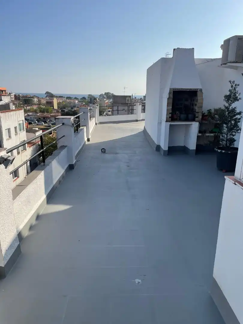 Terrace of Flat for sale in Pineda de Mar  with Air Conditioner, Terrace and Furnished