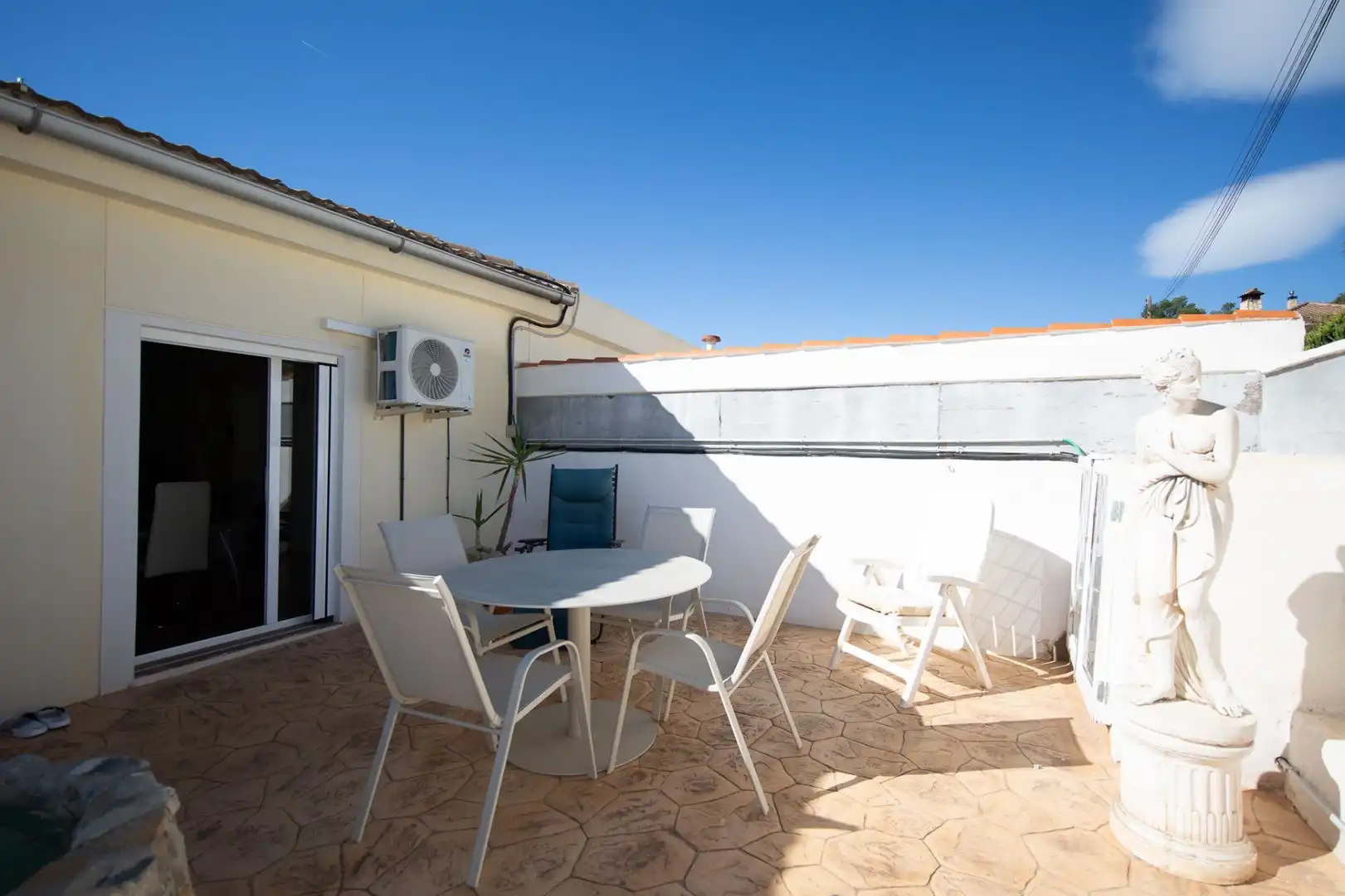 Terrassa de Casa o xalet en venda en Mutxamel amb Aire condicionat, Calefacció i Jardí privat