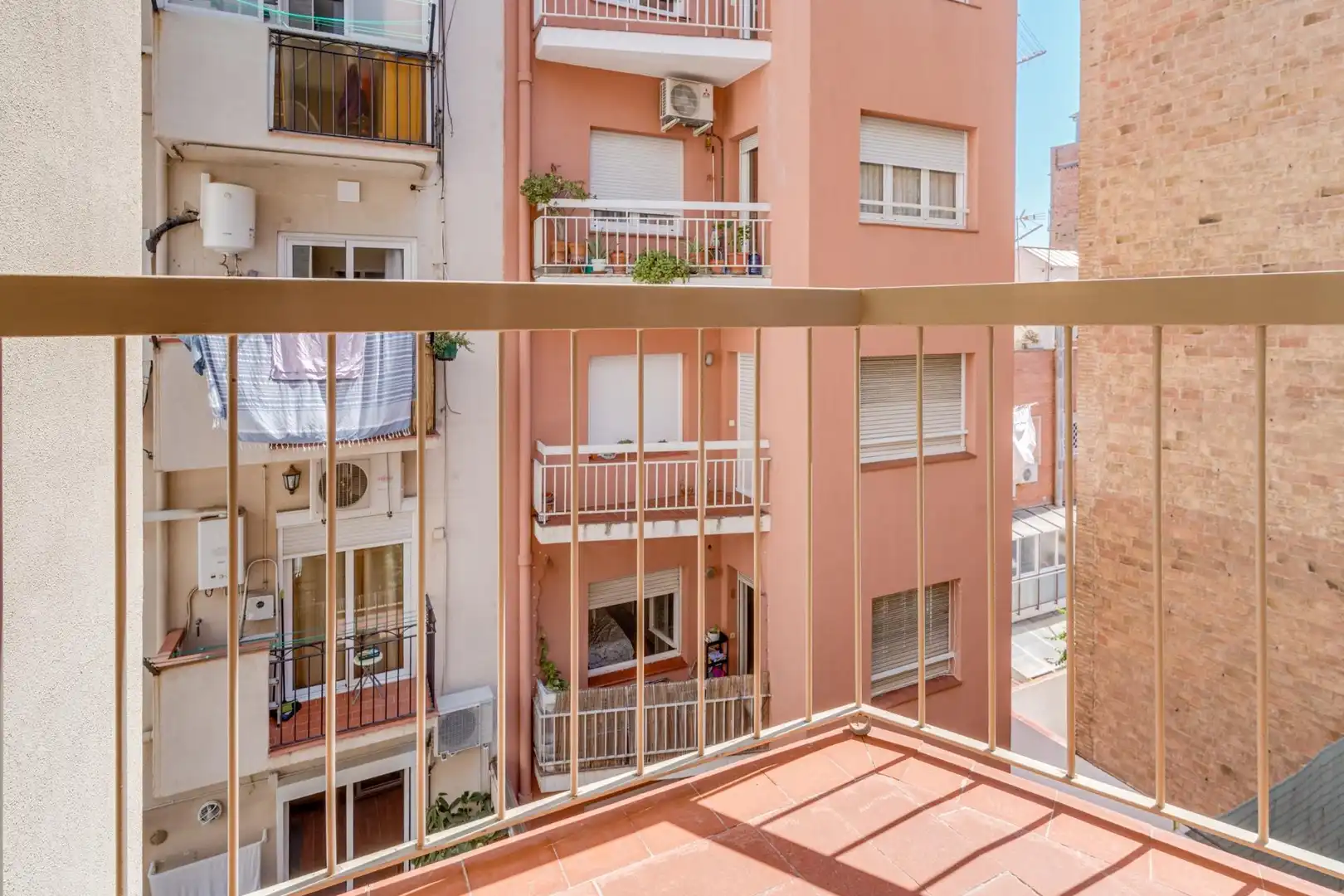 Balcony of Flat for sale in Barcelona  with Air Conditioner