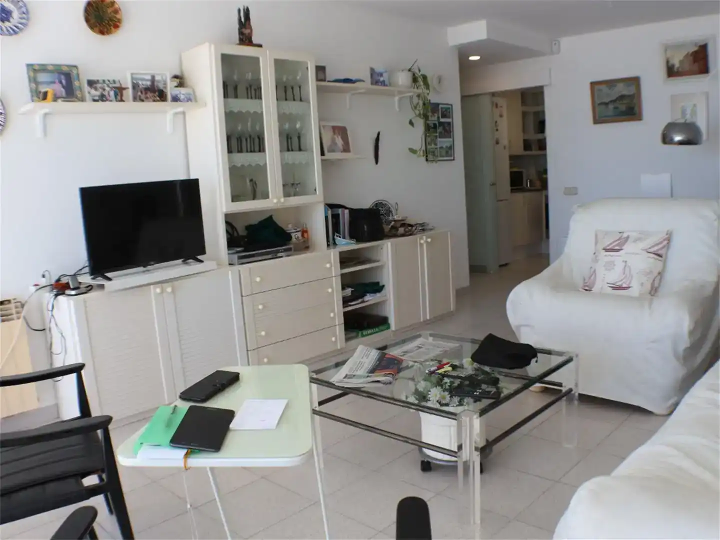 Living room of Flat for sale in El Vendrell  with Swimming Pool and Balcony