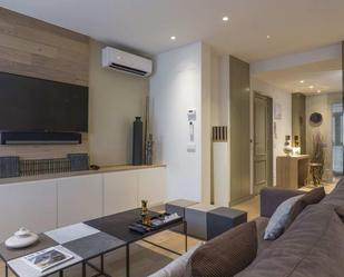 Living room of Apartment to rent in Bilbao   with Air Conditioner and Balcony