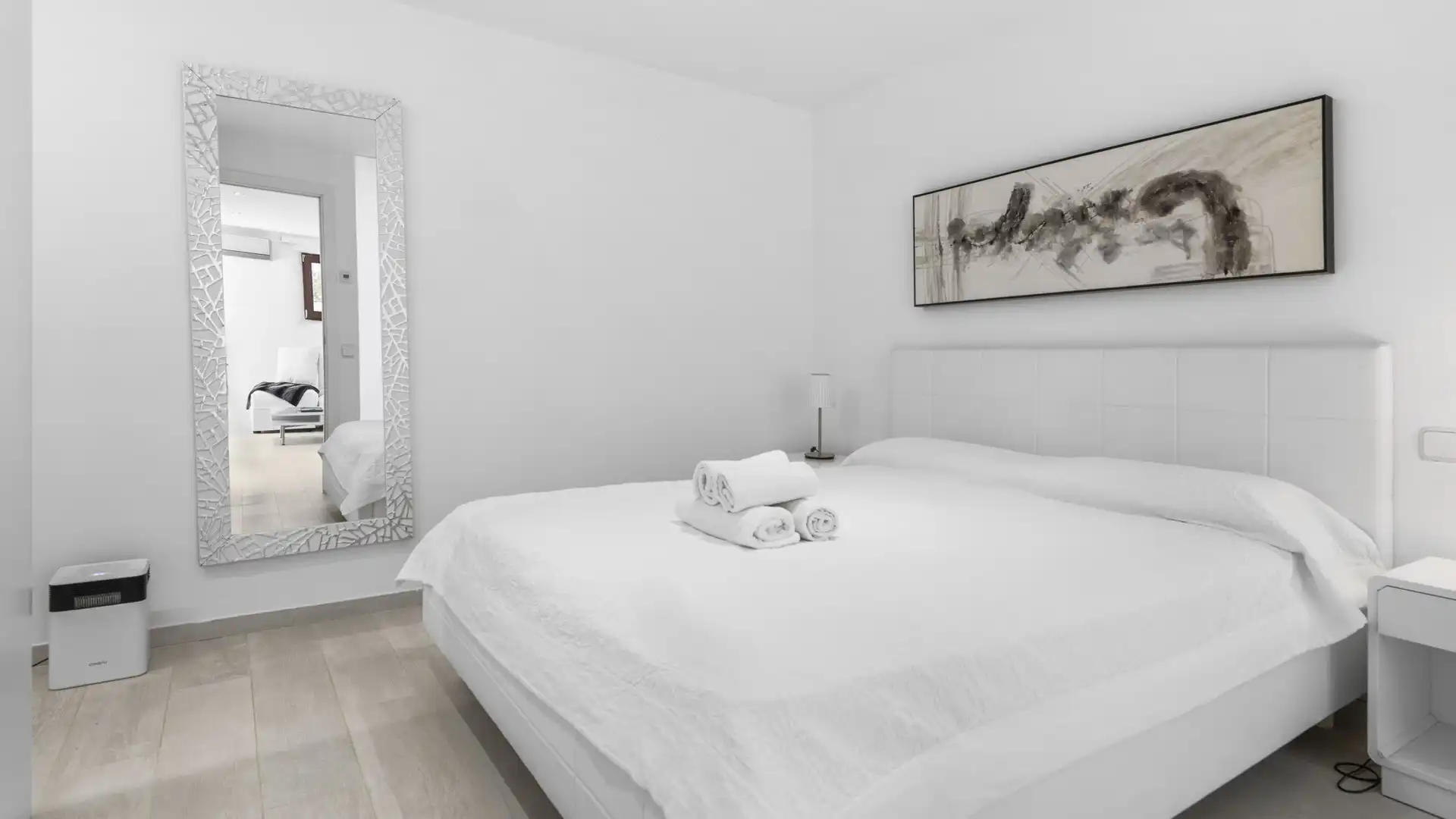 Schlafzimmer von Country house zum Verkauf in Manacor mit Klimaanlage, Heizung und Terrasse