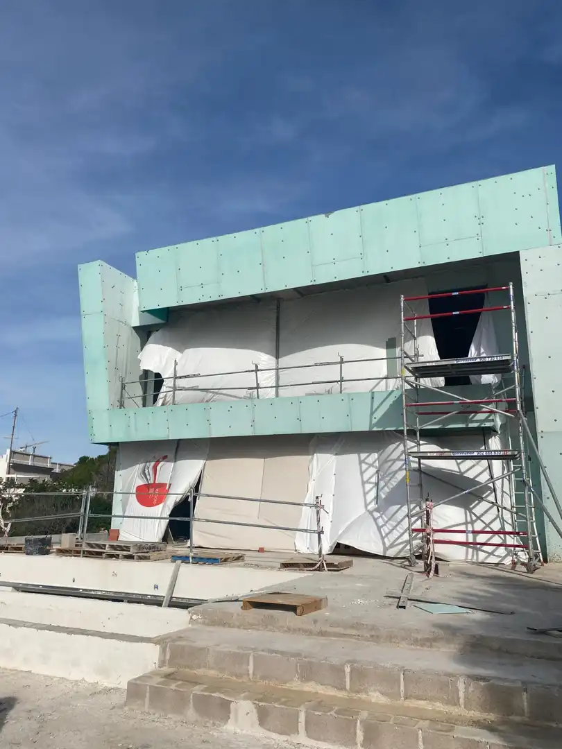 Vista exterior de Casa o chalet en venta en Cullera con Aire acondicionado, Jardín privado y Terraza