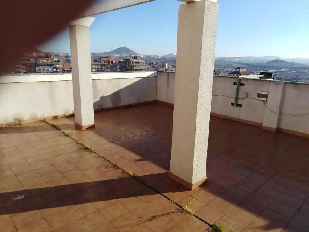 Terrasse von Dachboden zur Miete in Cartagena mit Heizung, Terrasse und Balkon