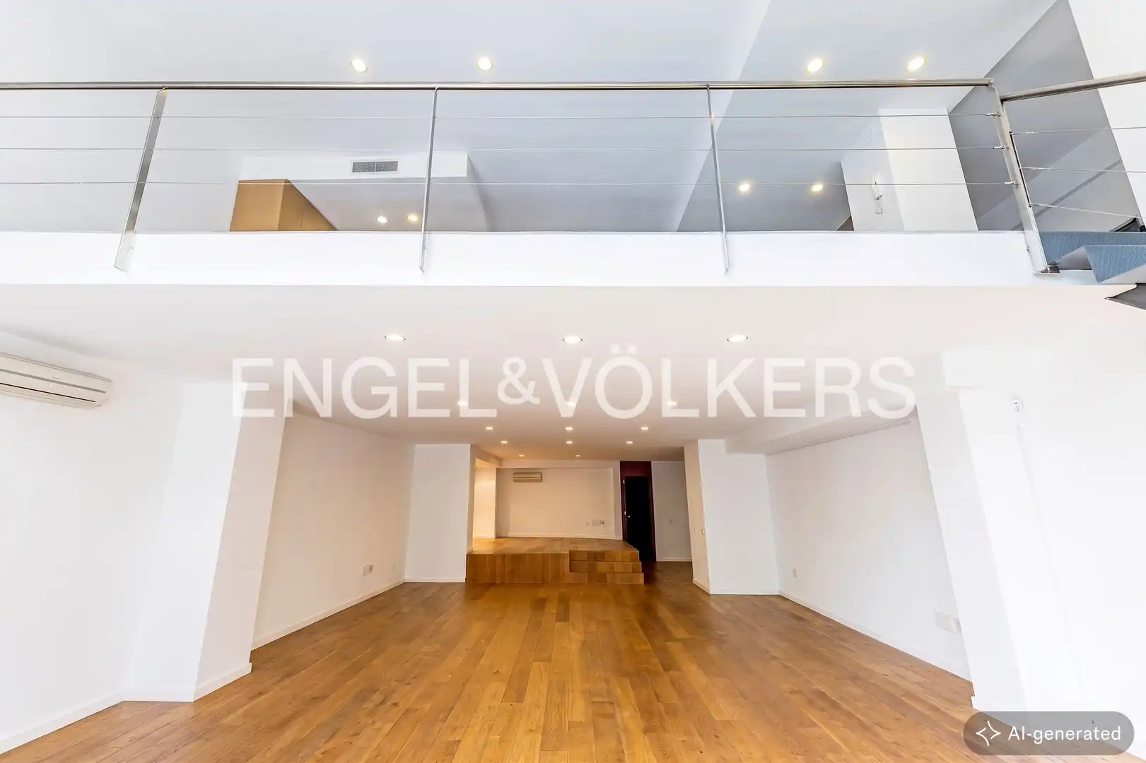 Wohnzimmer von Wohnung zum Verkauf in Barcelona mit Klimaanlage, Heizung und Parkett