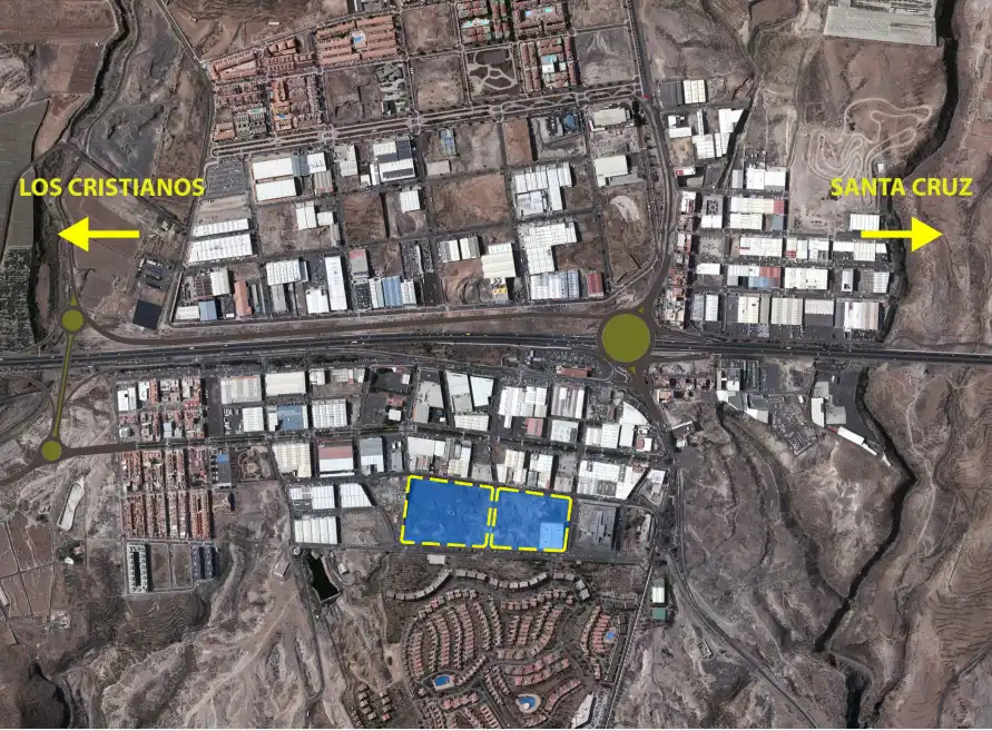 Vista exterior de Terreno industrial en venta en San Miguel de Abona