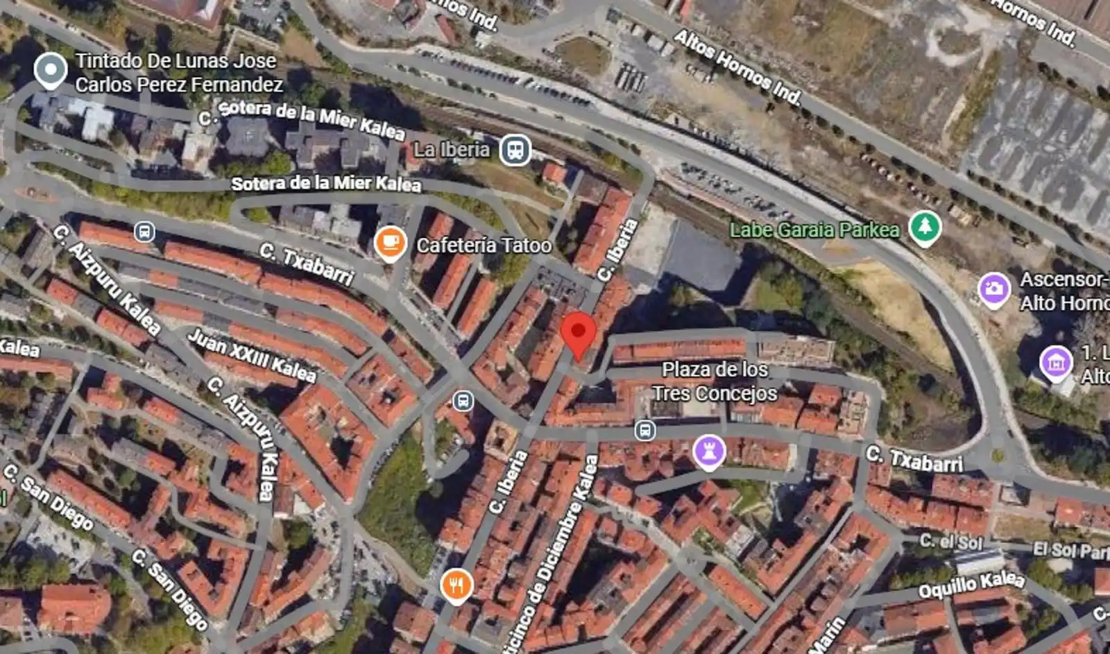 Vista exterior de Piso en venta en Sestao 