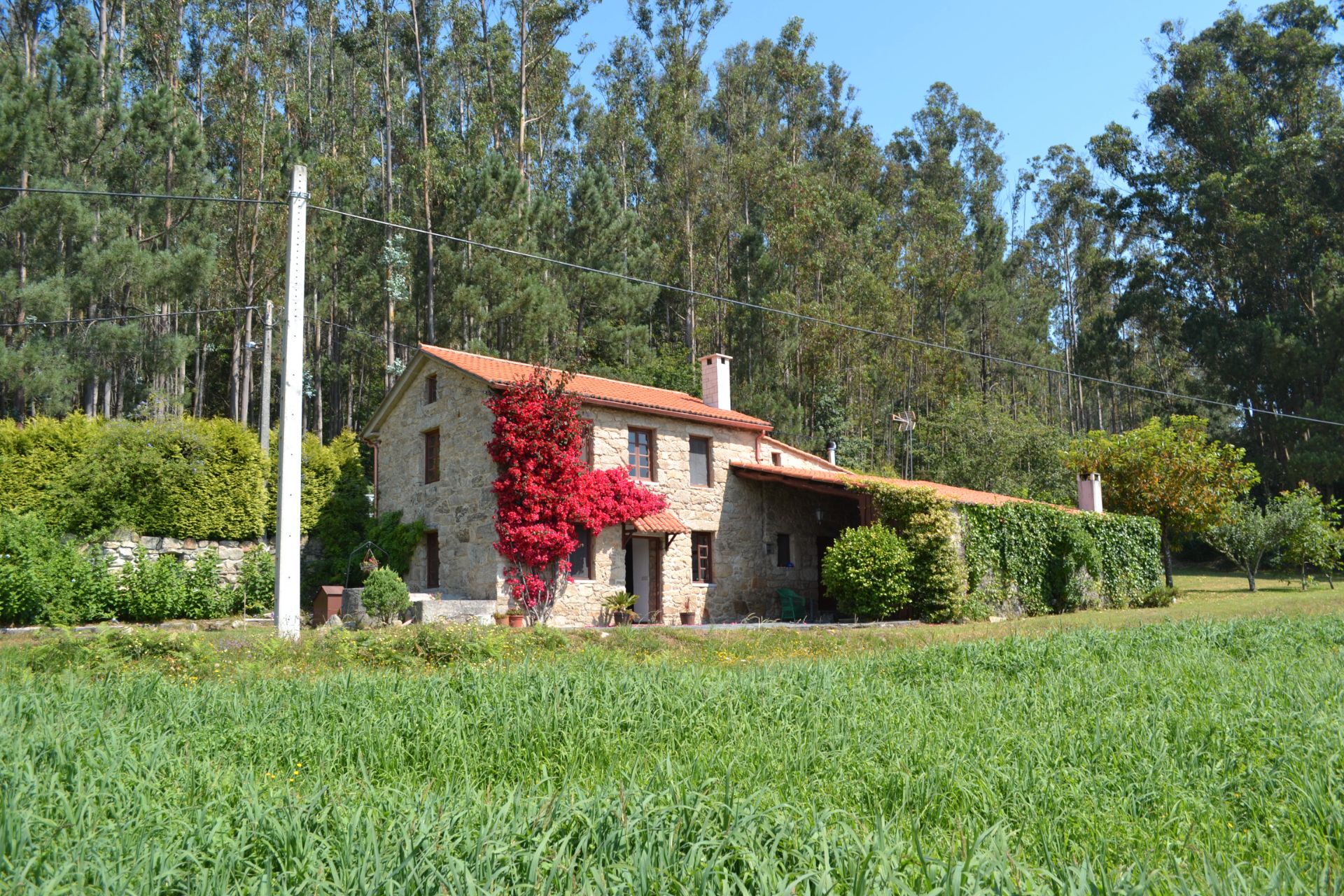 Exterior view of Country house for sale in Vilarmaior  with Heating, Private garden and Furnished