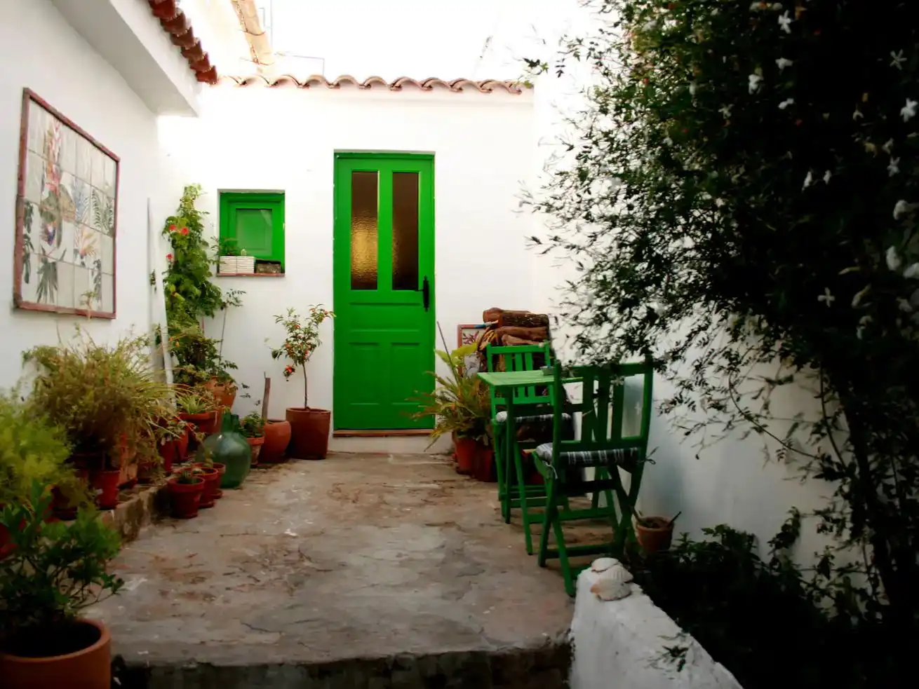 Jardín de Casa o chalet de alquiler en Constantina con Calefacción, Jardín privado y Terraza