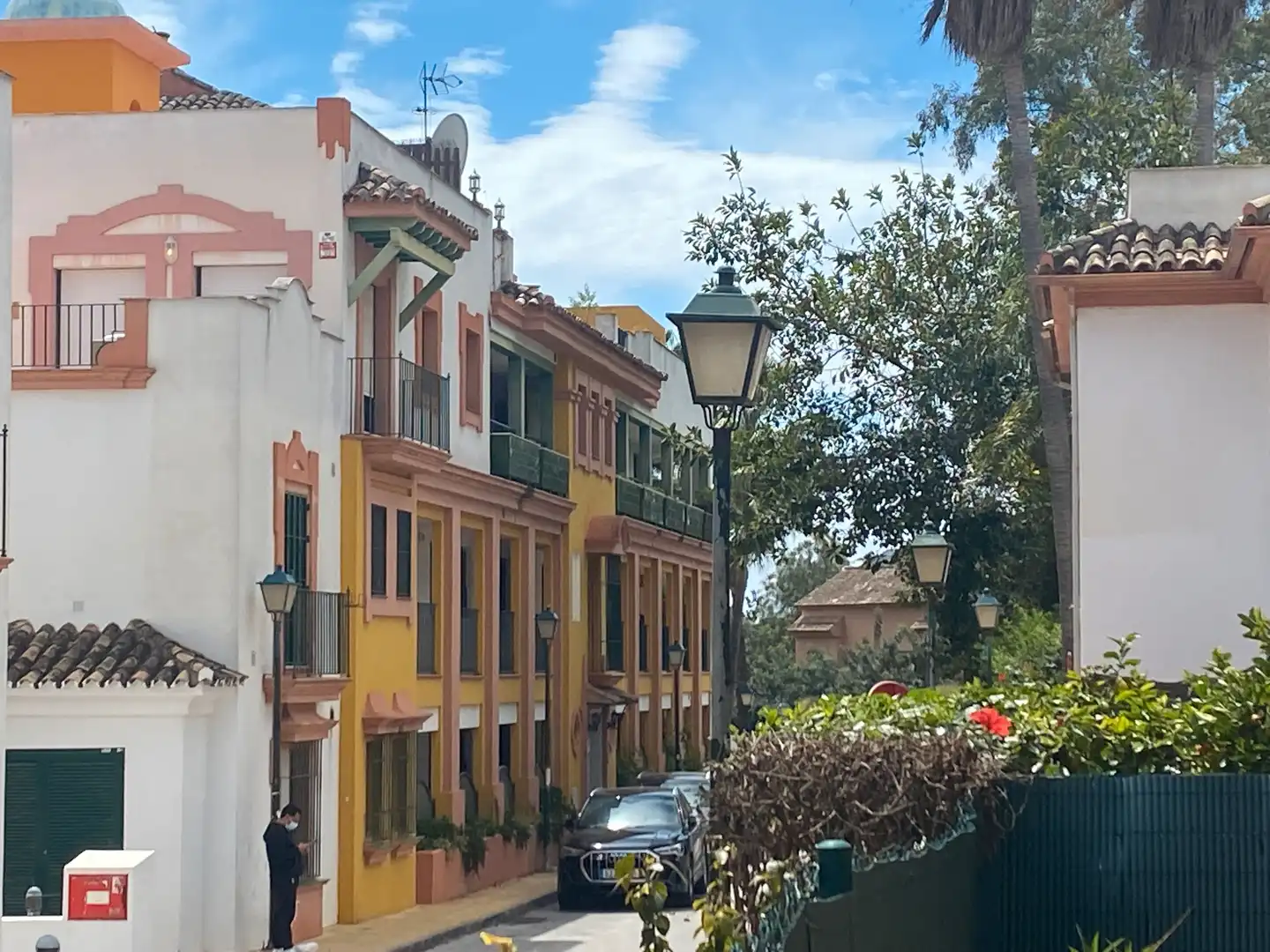 Vista exterior de Planta baja de alquiler en Estepona con Aire acondicionado, Calefacción y Terraza