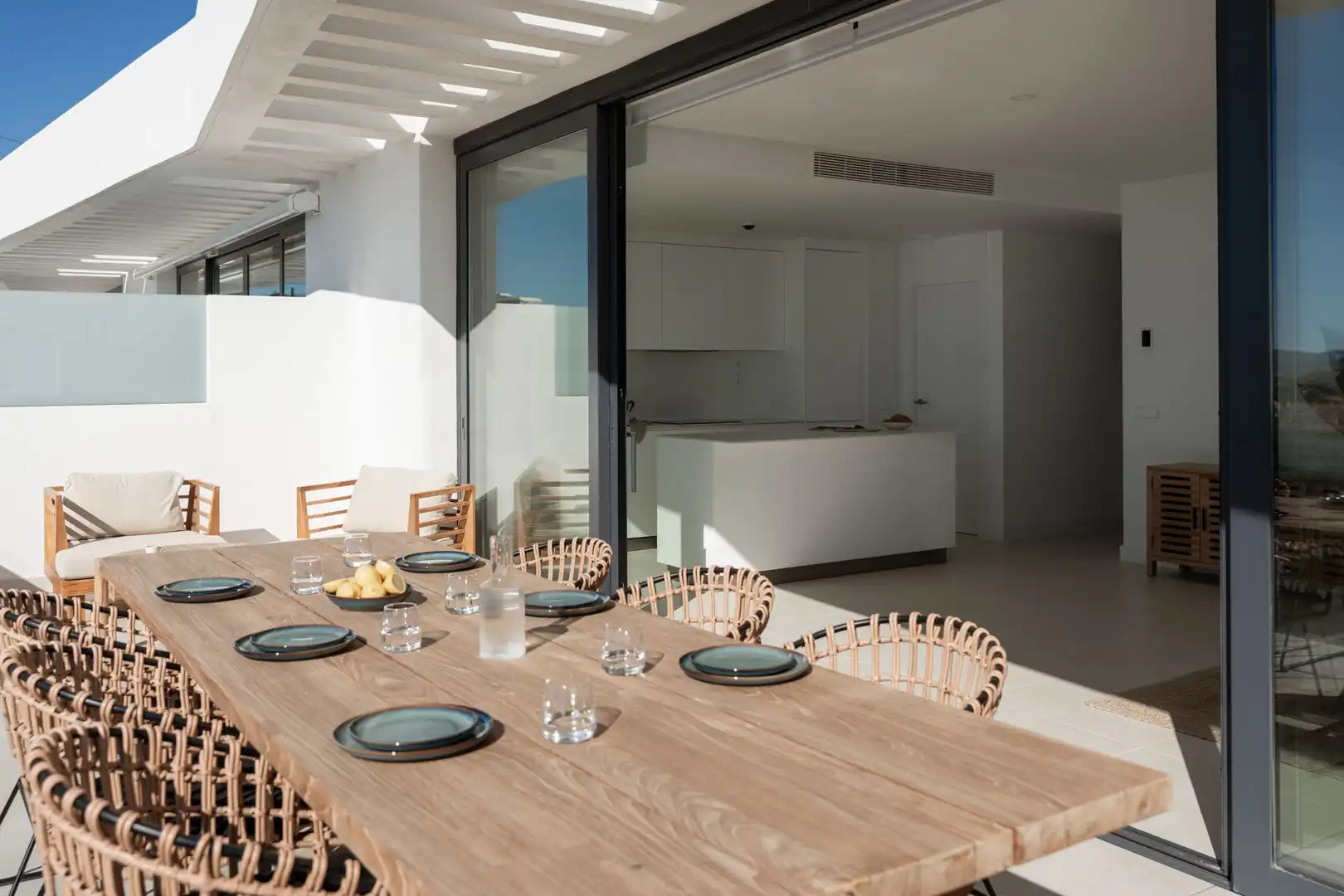 Terrasse von Dachboden zum Verkauf in Fuengirola mit Terrasse