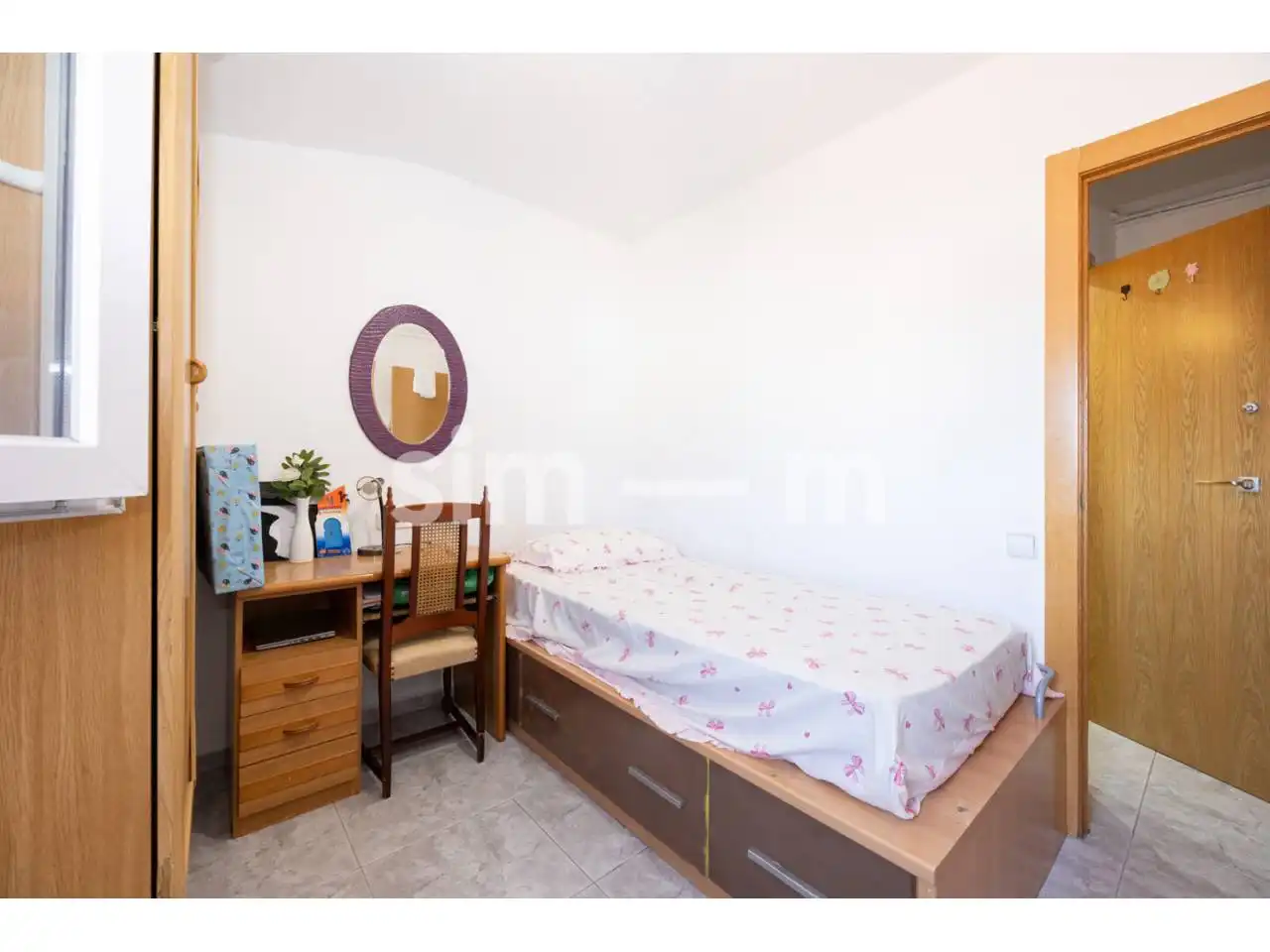 Schlafzimmer von Wohnung zum Verkauf in Vic mit Heizung und Balkon
