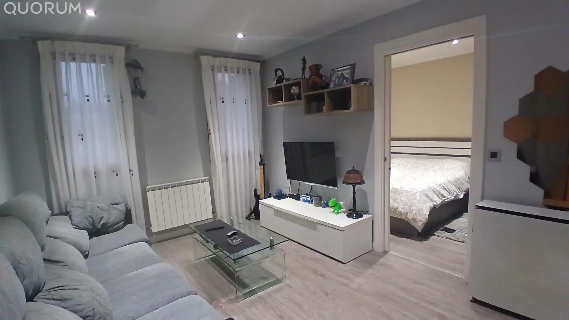 Living room of Flat for sale in Zaratamo  with Heating and Furnished