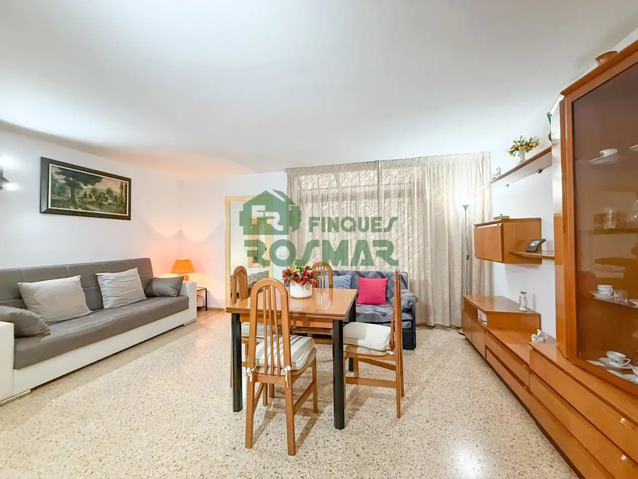 Living room of Flat for sale in Lloret de Mar  with Furnished