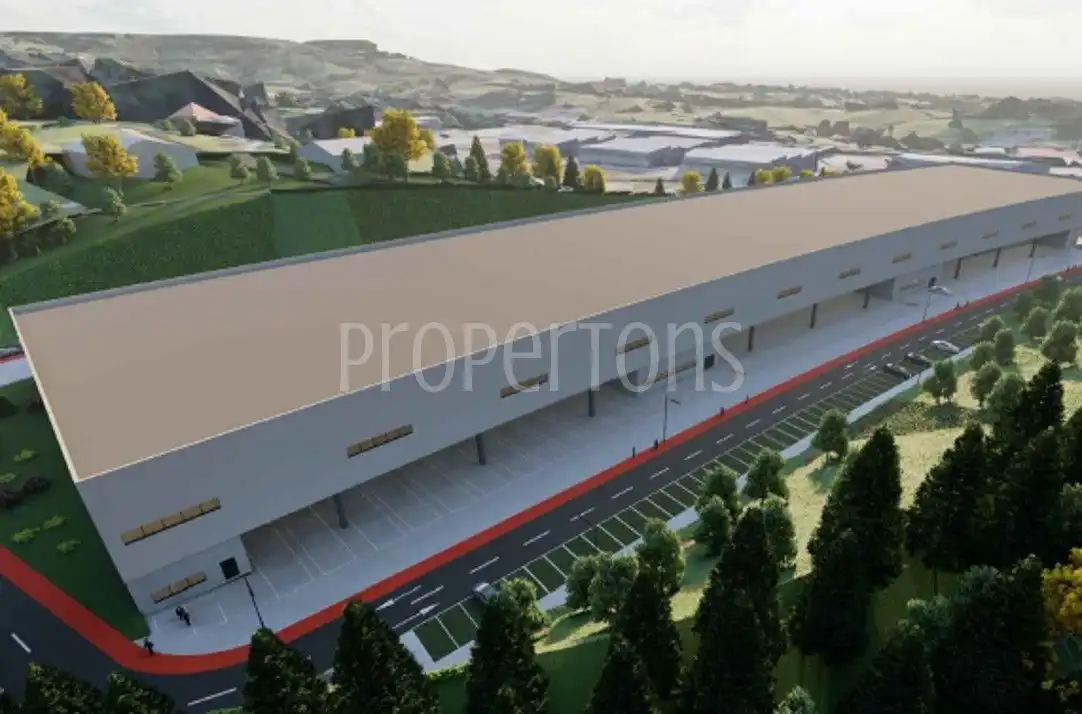 Exterior view of Industrial buildings for rent in Irun 