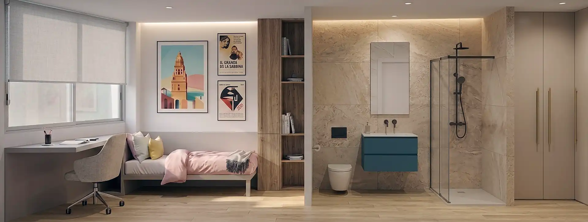 Bathroom of Flat for sale in Murcia  with Air Conditioner and Heating