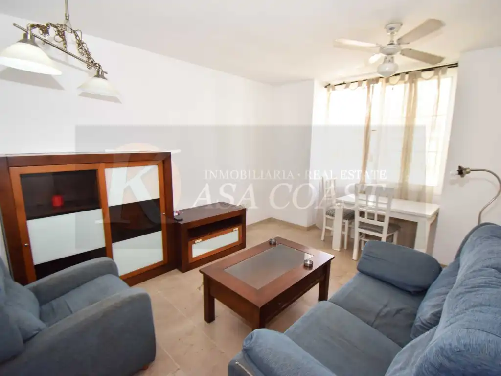 Sala de estar de Piso en venta en Fuengirola con Balcón