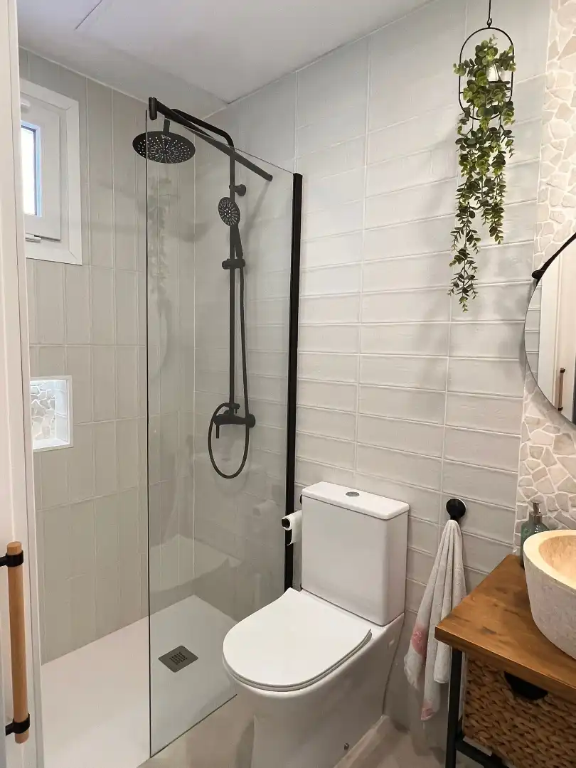 Baño de Casa o chalet de alquiler en Sanlúcar de Barrameda con Aire acondicionado, Calefacción y Terraza