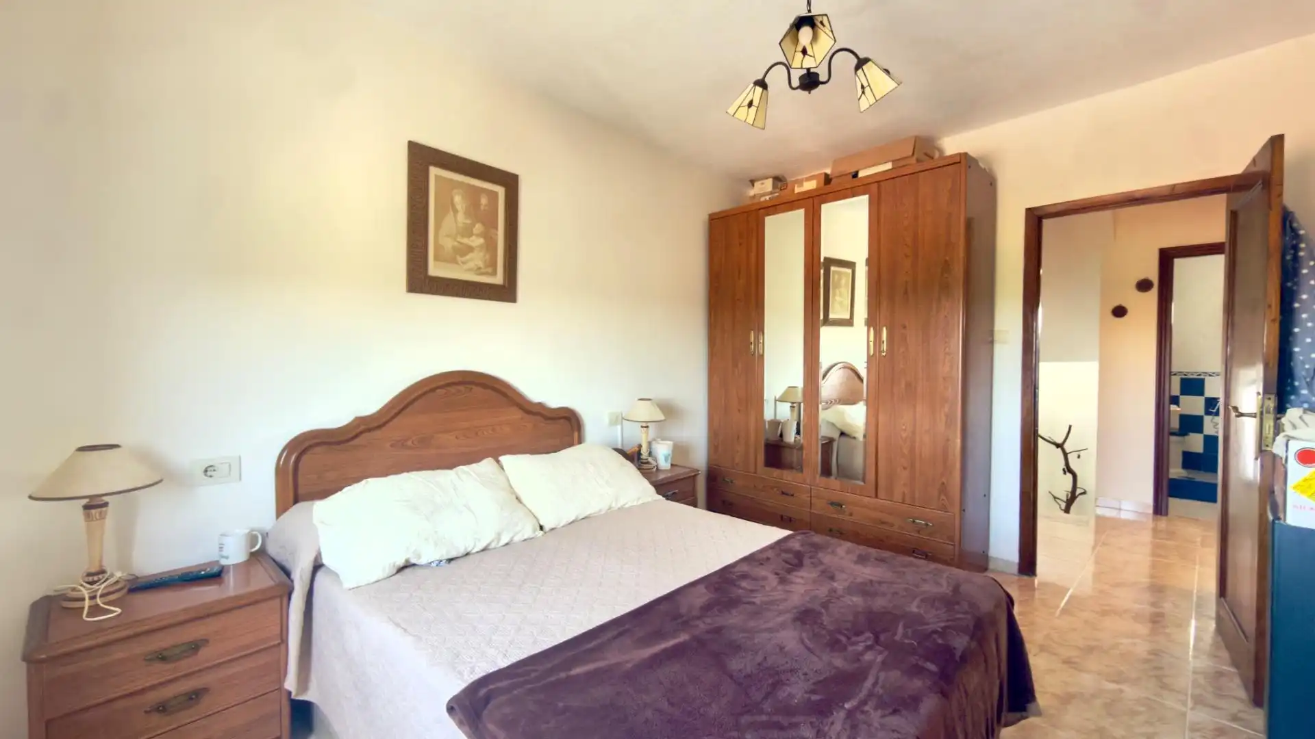 Bedroom of Houses for sale in Ribeira  with Heating, Private garden and Terrace