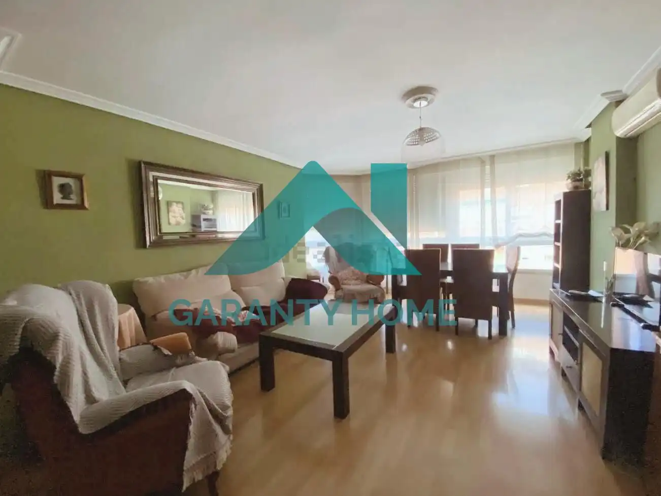 Living room of Flat for rent in Cáceres  with Air Conditioner and Furnished
