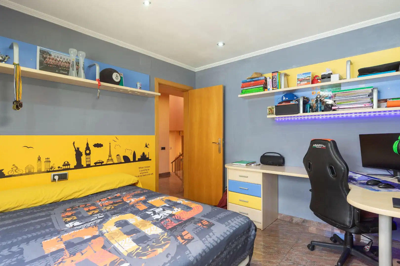 Bedroom of Houses for sale in Viladecavalls  with Air Conditioner, Heating and Private garden