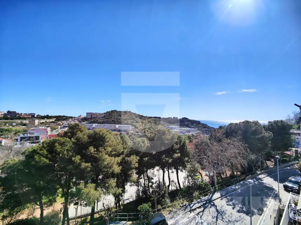 Exterior view of Attic for sale in Montgat  with Air Conditioner, Heating and Parquet flooring