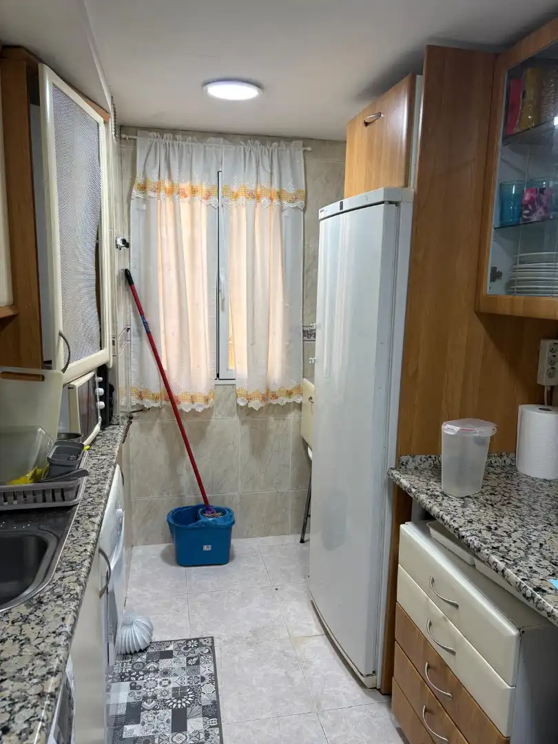 Kitchen of Flat for sale in San Lorenzo de El Escorial  with Heating, Parquet flooring and Storage room