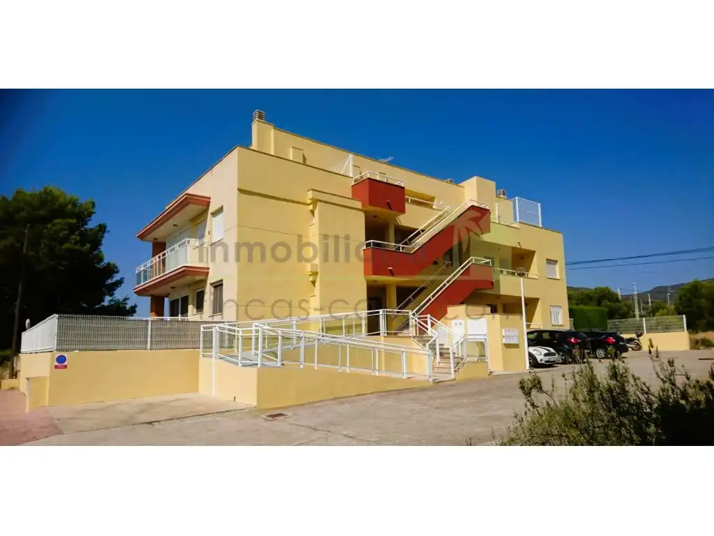 Vista exterior de Ático en venta en Peñíscola / Peníscola con Aire acondicionado y Terraza