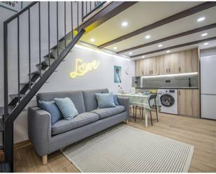 Sala d'estar de Pis en venda en  Barcelona Capital amb Aire condicionat, Calefacció i Parquet