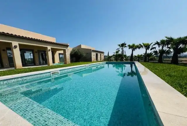 Piscina de Finca rústica en venta en Petra con Aire acondicionado, Jardín privado y Piscina